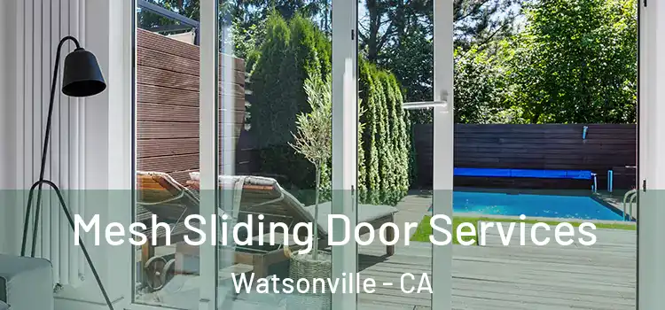Mesh Sliding Door Services Watsonville - CA